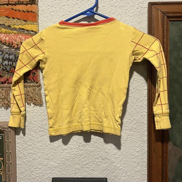 Vintage 90’s RARE Toy Story Disney Woody Western Shirt Size 4 - Picture 3 of 4